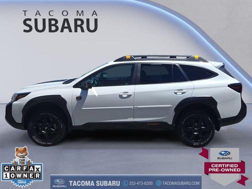 Crystal White Pearl 2025 Subaru Outback Wilderness
