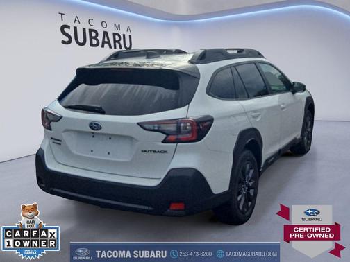 Crystal White Pearl 2025 Subaru Outback Onyx Edition