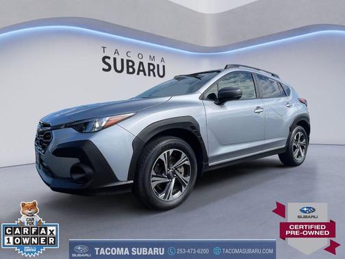 Ice Silver Metallic 2024 Subaru Crosstrek Premium