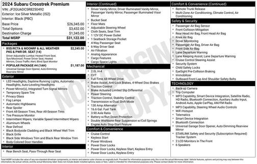 2024 Subaru Crosstrek Premium