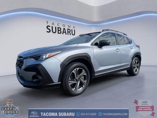 Ice Silver Metallic 2024 Subaru Crosstrek Premium
