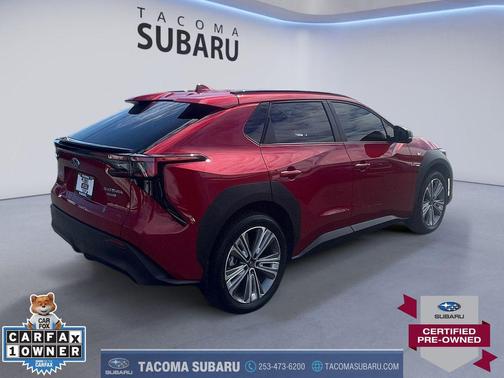 Elemental Red Pearl 2024 Subaru Solterra Limited