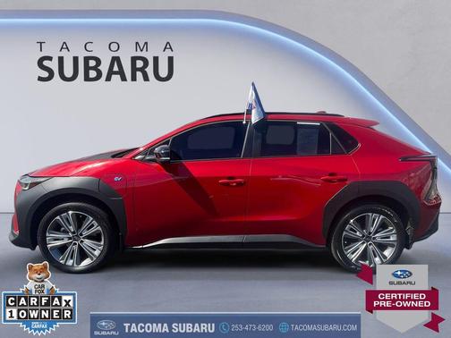 Elemental Red Pearl 2024 Subaru Solterra Limited