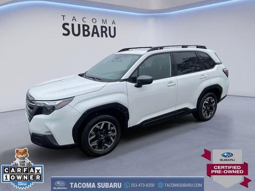 Crystal White Pearl 2025 Subaru Forester Premium