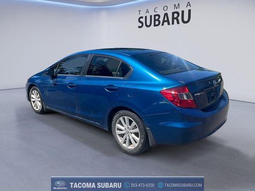 Dyno Blue Pearl 2012 Honda Civic EX-L