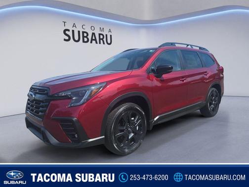 Crimson Red Pearl 2026 Subaru Ascent Onyx Edition Touring 7-Passenger