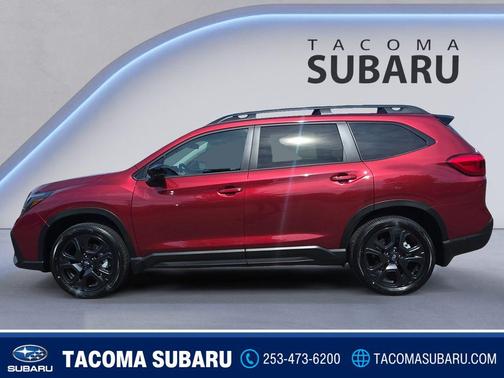 Crimson Red Pearl 2026 Subaru Ascent Onyx Edition Touring 7-Passenger