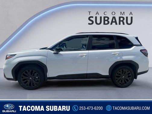 Crystal White Pearl 2026 Subaru Forester Sport