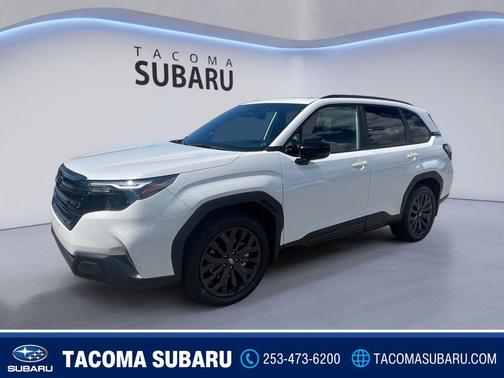 Crystal White Pearl 2026 Subaru Forester Sport