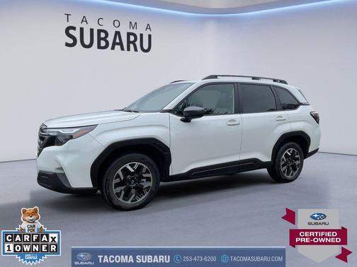 Crystal White Pearl 2025 Subaru Forester Premium