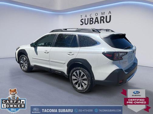 Crystal White Pearl 2025 Subaru Outback Limited