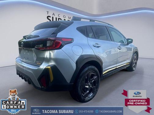 Ice Silver Metallic 2025 Subaru Crosstrek Sport