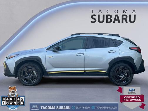 Ice Silver Metallic 2025 Subaru Crosstrek Sport