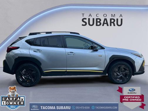 Ice Silver Metallic 2025 Subaru Crosstrek Sport
