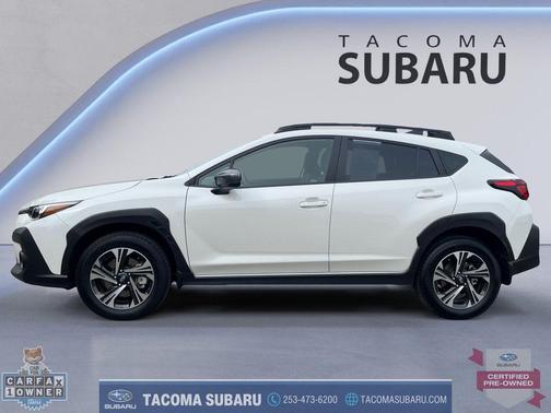 Crystal White Pearl 2025 Subaru Crosstrek Premium