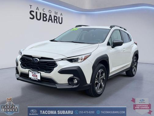 Crystal White Pearl 2025 Subaru Crosstrek Premium