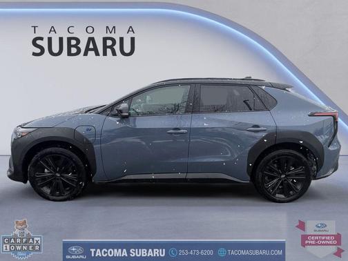 Harbor Mist Gray Pearl 2-Tone 2025 Subaru Solterra Touring