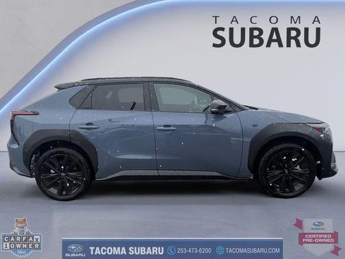 Harbor Mist Gray Pearl 2-Tone 2025 Subaru Solterra Touring