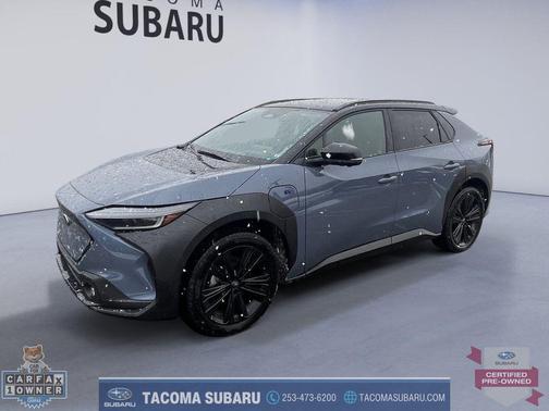 Harbor Mist Gray Pearl 2-Tone 2025 Subaru Solterra Touring