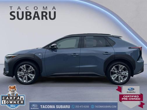 Harbor Mist Gray Pearl 2-Tone 2023 Subaru Solterra Touring