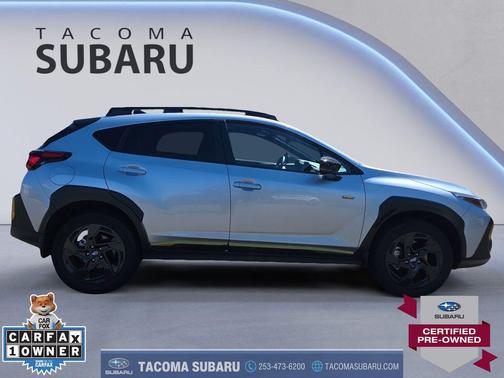 Ice Silver Metallic 2025 Subaru Crosstrek Sport