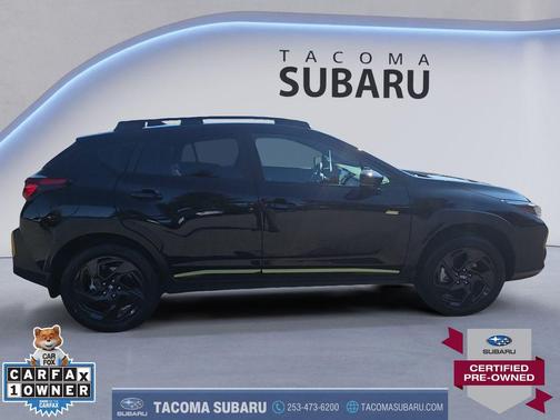 Crystal Black Silica 2025 Subaru Crosstrek Sport