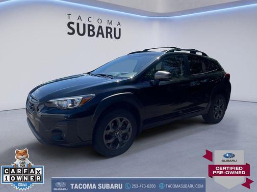 Crystal Black Silica 2021 Subaru Crosstrek Sport