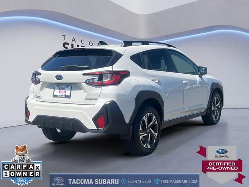 Crystal White Pearl 2024 Subaru Crosstrek Premium