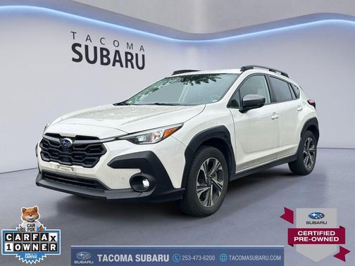 Crystal White Pearl 2024 Subaru Crosstrek Premium