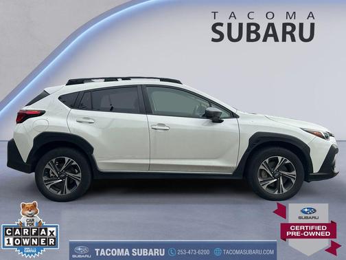 Crystal White Pearl 2024 Subaru Crosstrek Premium