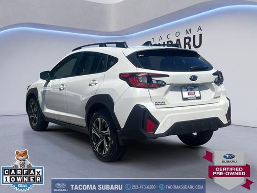 Crystal White Pearl 2024 Subaru Crosstrek Premium