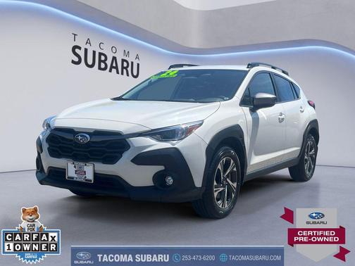 Crystal White Pearl 2024 Subaru Crosstrek Premium