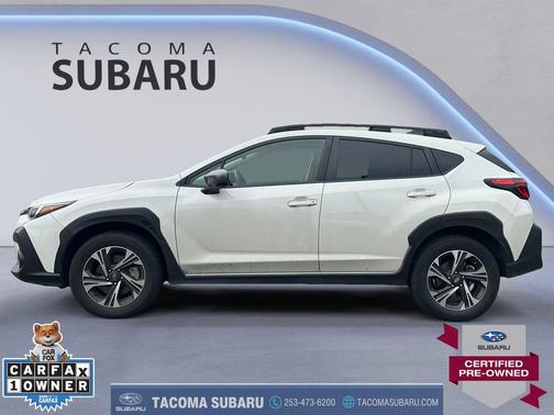 Crystal White Pearl 2024 Subaru Crosstrek Premium