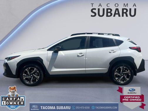 Crystal White Pearl 2024 Subaru Crosstrek Premium