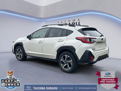 Crystal White Pearl 2024 Subaru Crosstrek Premium