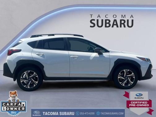 Crystal White Pearl 2024 Subaru Crosstrek Premium