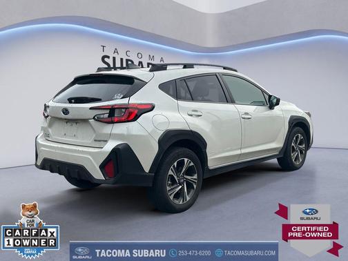 Crystal White Pearl 2024 Subaru Crosstrek Premium