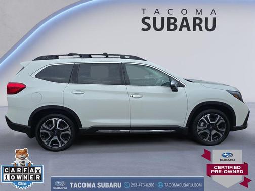 Crystal White Pearl 2023 Subaru Ascent Touring 7-Passenger