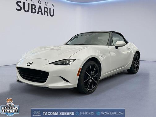 Snowflake White Pearl Mica 2024 Mazda MX-5 Miata Grand Touring