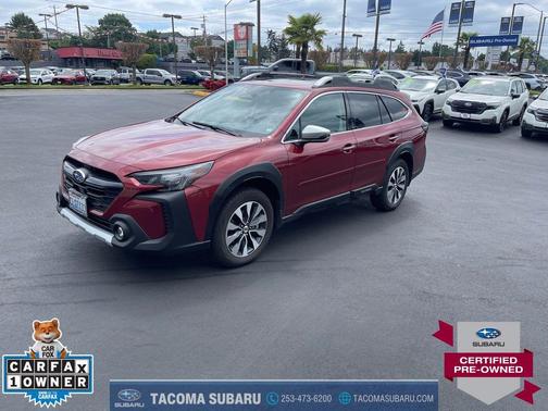 Crimson Red Pearl 2024 Subaru Outback Touring XT