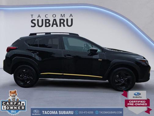 Crystal Black Silica 2025 Subaru Crosstrek Sport