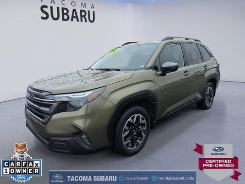 Autumn Green Metallic 2025 Subaru Forester Premium