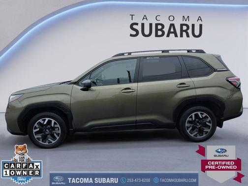 Autumn Green Metallic 2025 Subaru Forester Premium