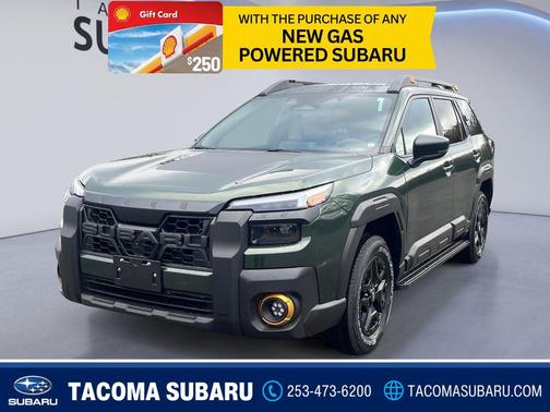 Deep Emerald Green Pearl 2026 Subaru Outback Wilderness