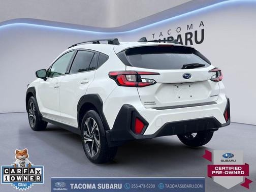 Crystal White Pearl 2024 Subaru Crosstrek Premium