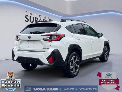 Crystal White Pearl 2024 Subaru Crosstrek Premium