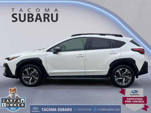 Crystal White Pearl 2024 Subaru Crosstrek Premium