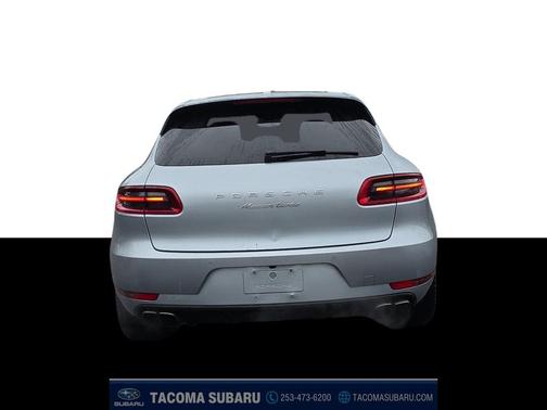 Rhodium Silver Metallic 2017 Porsche Macan Macan Turbo