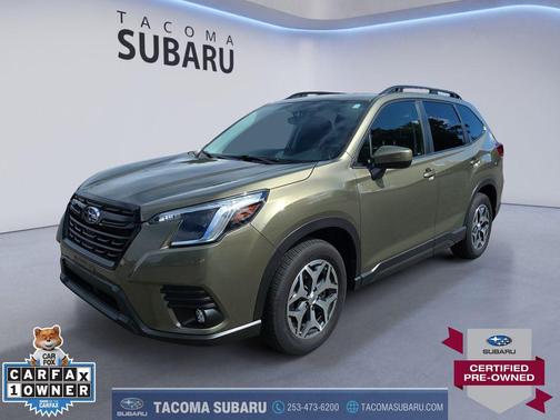 Autumn Green Metallic 2024 Subaru Forester Premium