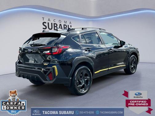 Crystal Black Silica 2024 Subaru Crosstrek Sport
